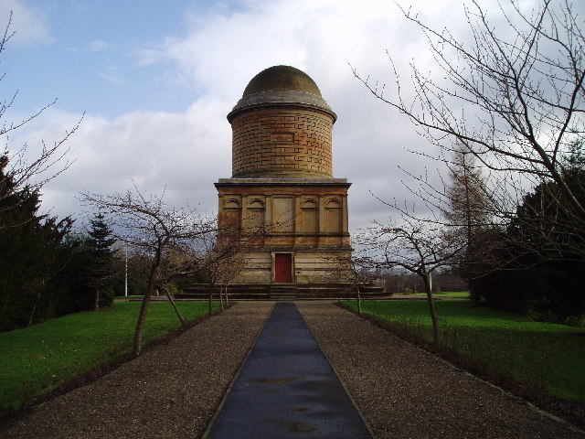 Front of the Hamilton Mausoleum