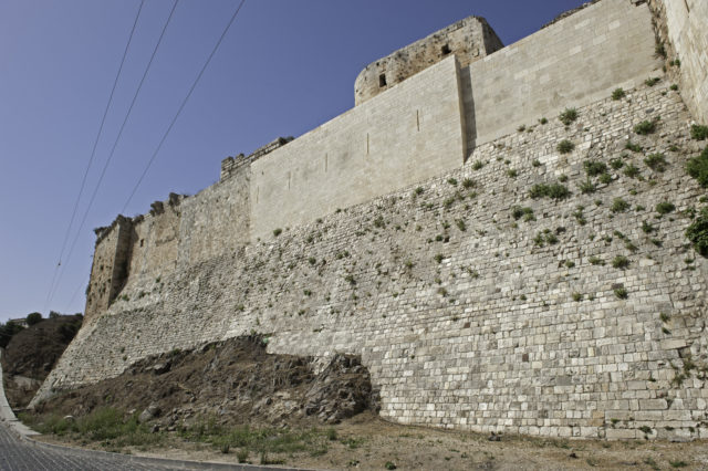 Talus walls