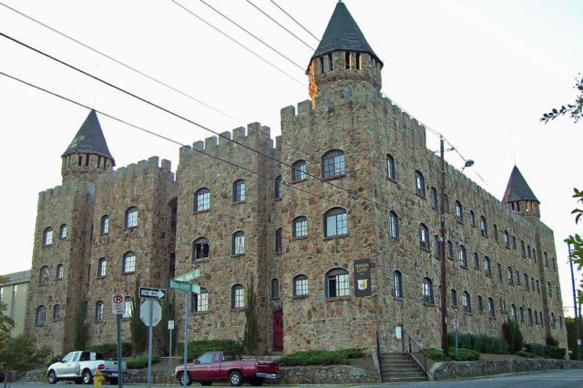 Exterior of Quinlan Castle