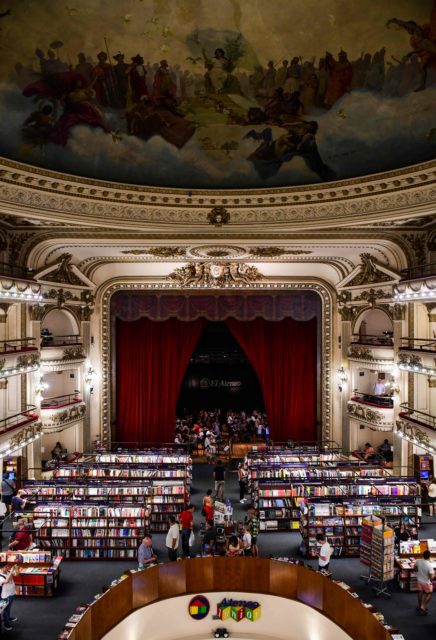 A theatre turned bookstore