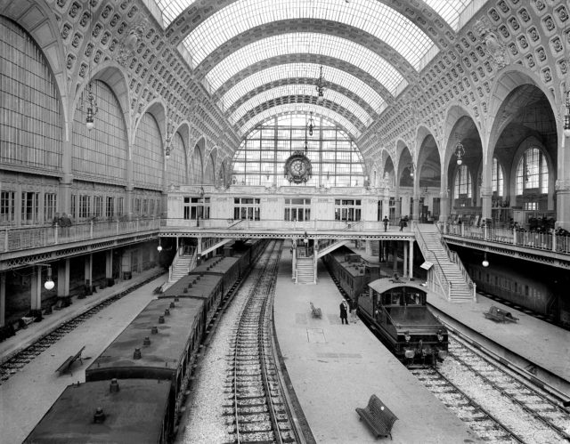 Musee d'Orsay when it was a train station