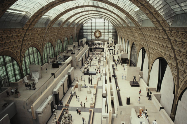 Aerial view of Musee d'Orsay