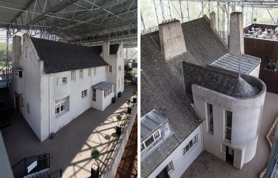 Why is Scotland's Historic Hill House Covered in Chainmail? Abandoned