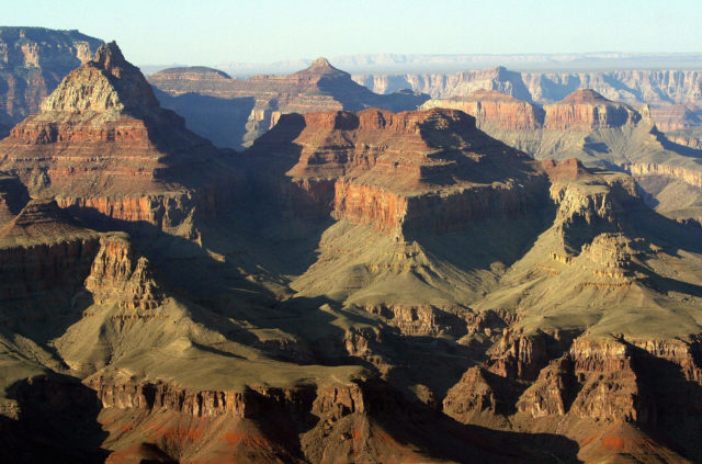 A view of the Grand Canyon