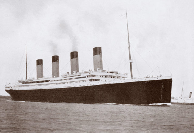 Photo of the Titanic