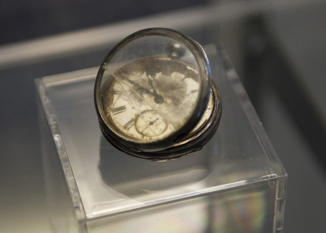 A pocket watch from the Titanic