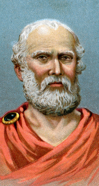 Illustration of Plato