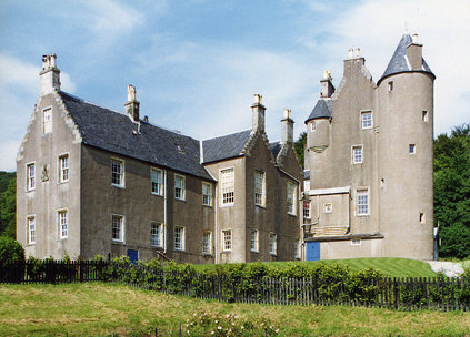 Kelburn Castle before the graffiti project