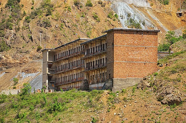 Exterior of Spaç Prison