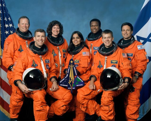 The crew of Columbia's last mission STS-107