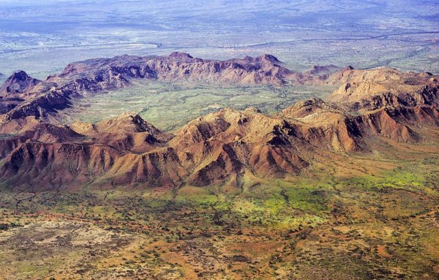 The Gosses Bluff crater