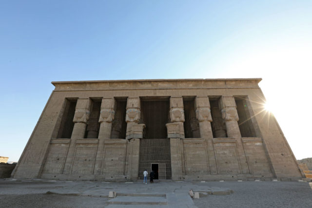 Exterior of the Dendera Temple Complex