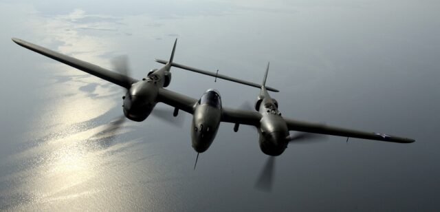 Glacier Girl in flight