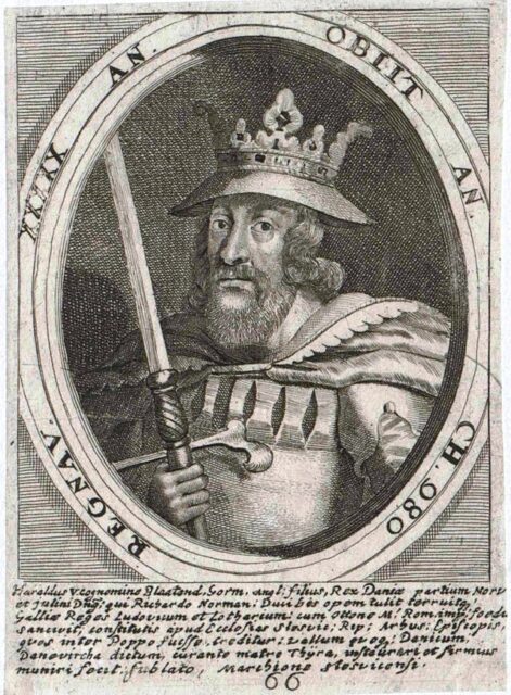 Portrait of Harald Blåtand