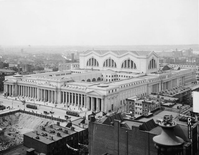 Exterior of Pennsylvania Station