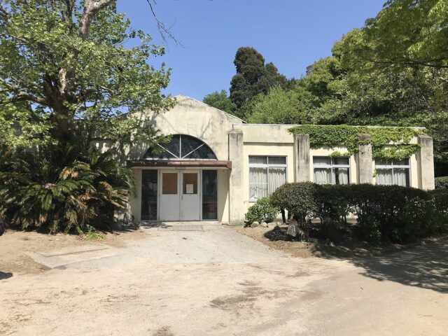 Exterior of a laboratory on Ōkunoshima