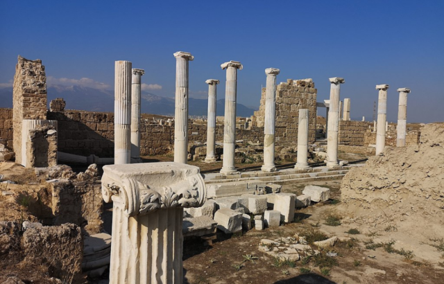 Remnants of a structure at Laodicea. 