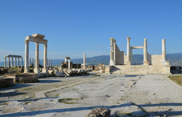 Temple A at Laodicea on the Lycus, constructed in the 2nd century AD.