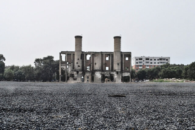 Exterior of a germ factory used by Unit 731