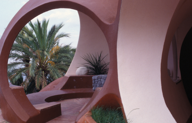 One of the Bubble Palace's balconies.