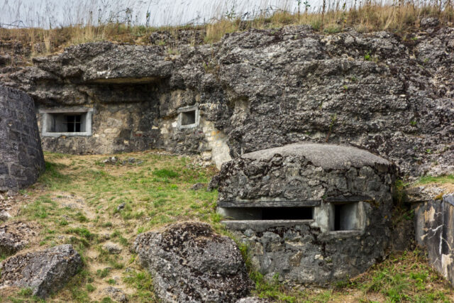 Loopholes at Fort Douaumont