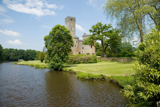 Exterior of Montbrun Castle