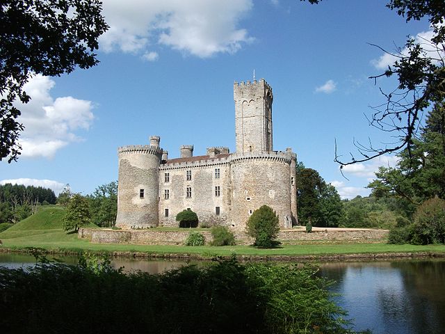 Exterior of Montbrun Castle