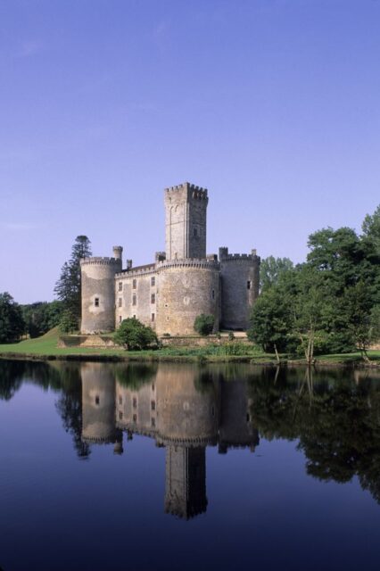 Exterior of Montbrun Castle