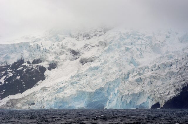 A glacier.