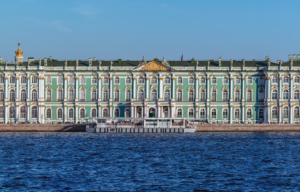 The outside of the Winter Palace.