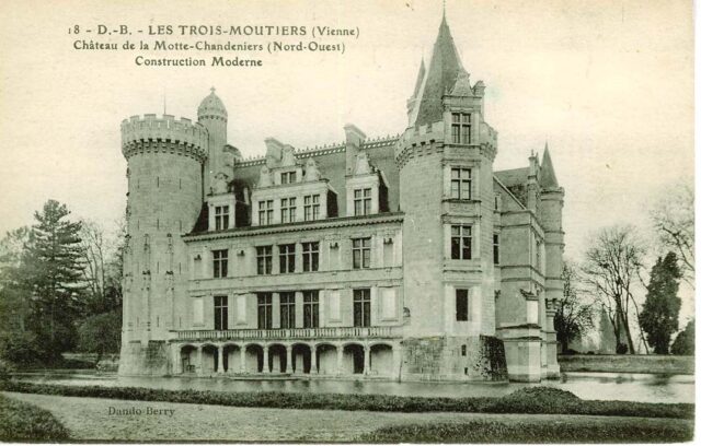 A photo of the Château de la Mothe Chandeniers