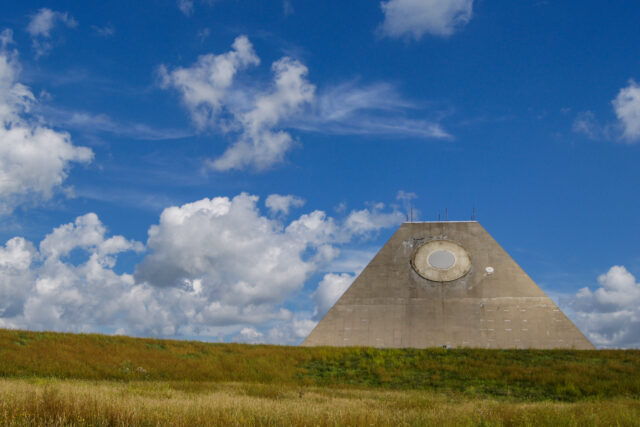 The Pyramid of North Dakota.