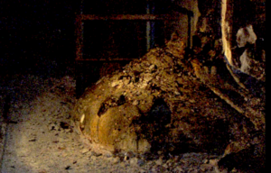 Chernobyl elephant's foot.
